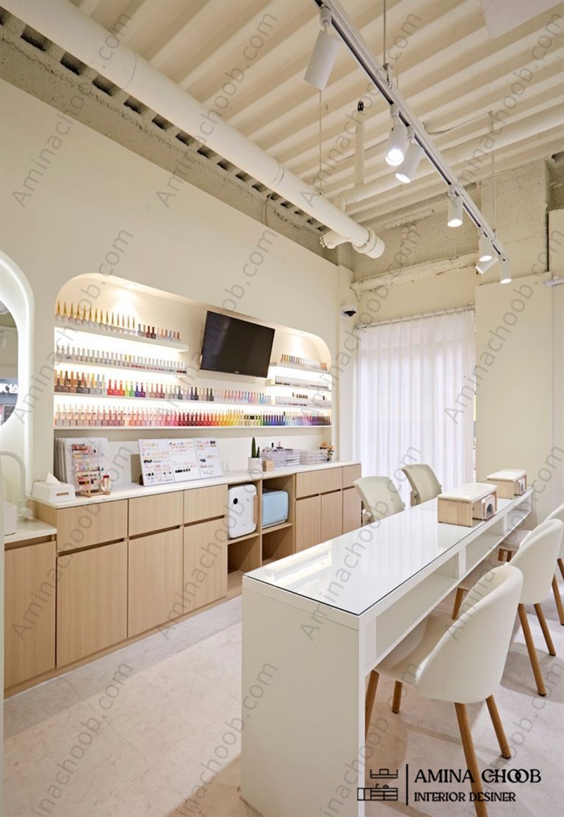 دکور سالن تخصصی ناخن