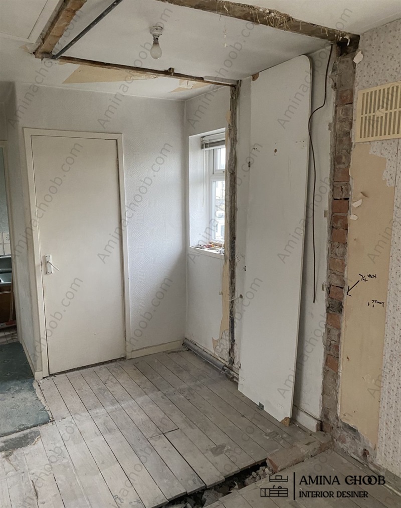 بازسازی کف اتاق خواب