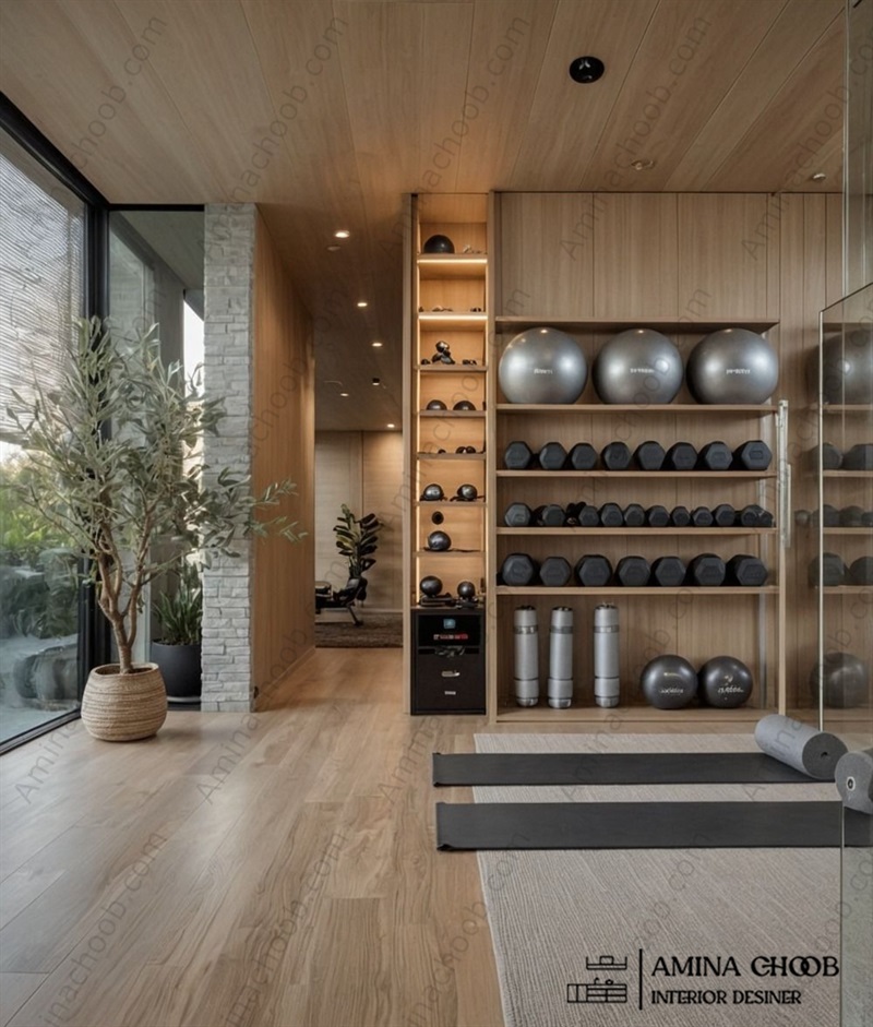 دکور باشگاه ورزشی