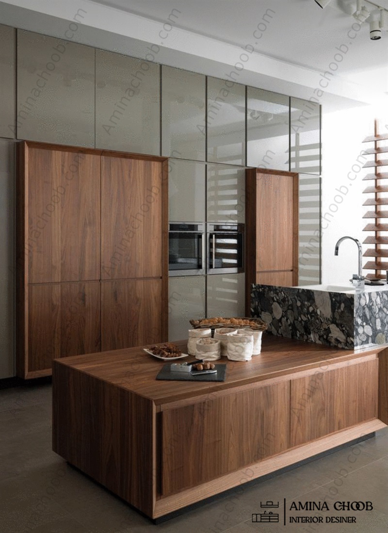 بازسازی آشپزخانه - نصب سینک در جزیره