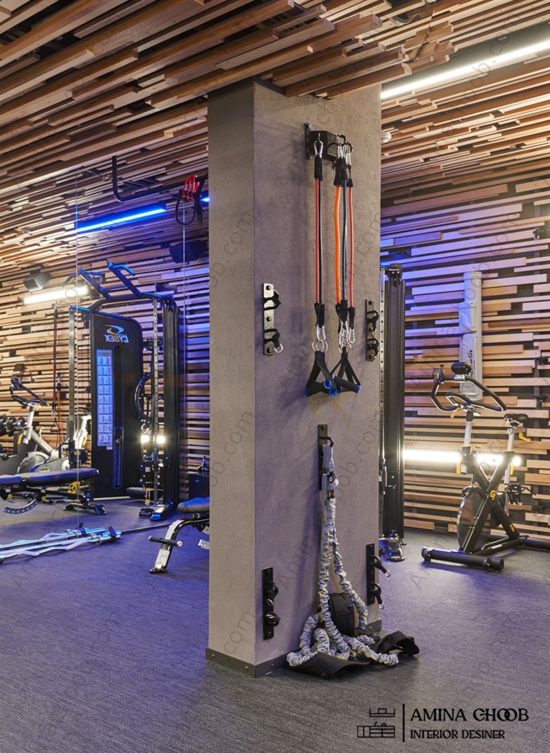 دکور باشگاه ورزشی