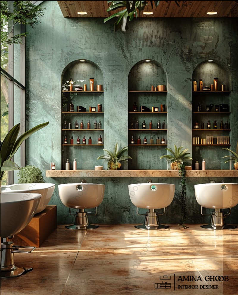 زیباسازی دکور آرایشگاه