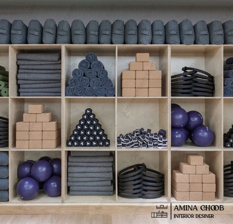 دکور باشگاه ورزشی