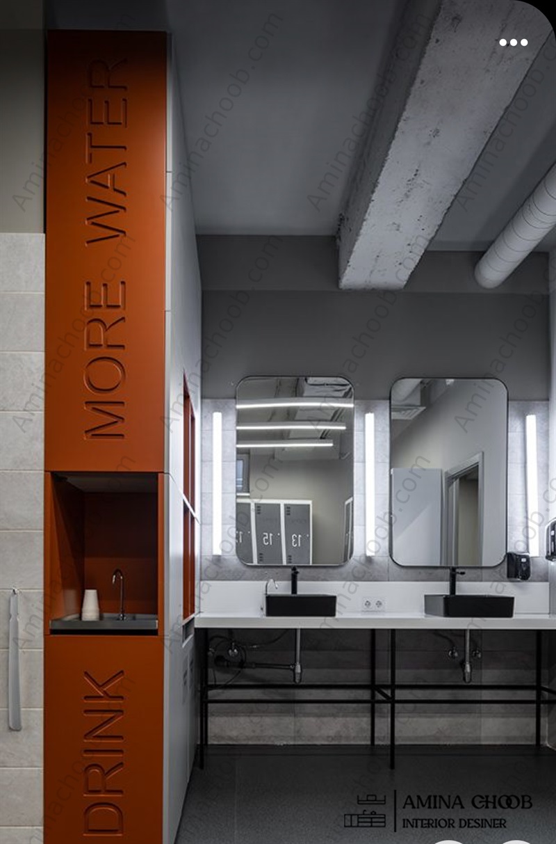 دکور باشگاه ورزشی