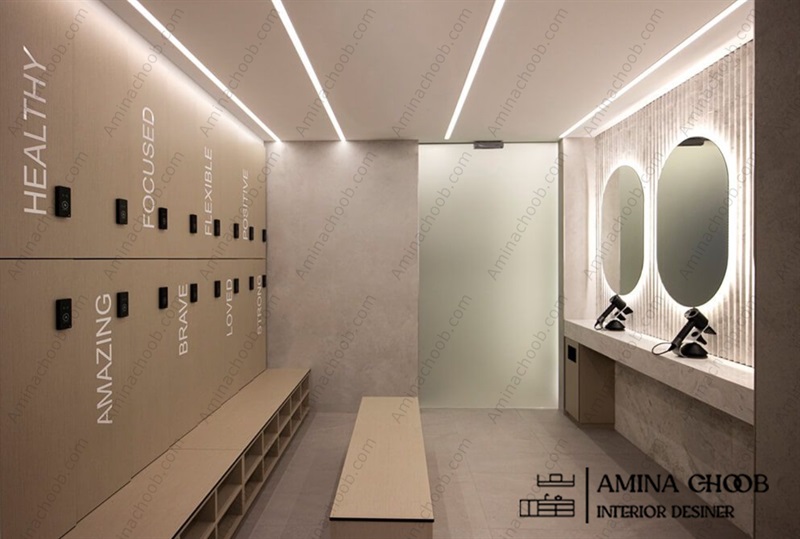 دکور باشگاه ورزشی