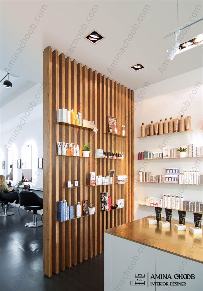 طراحی دکوراسیون داخلی آرایشگاه زنانه