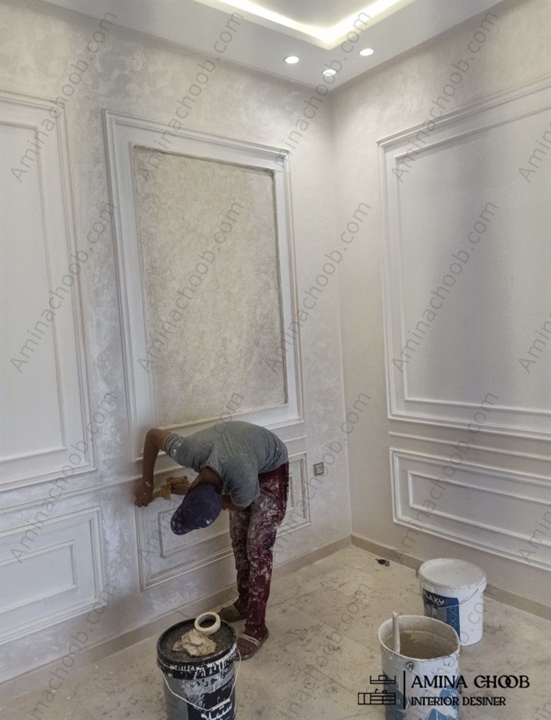 پتینه کاری برای بازسازی اتاق خواب