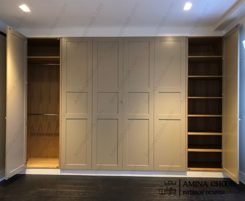 کمد دیواری برای بازسازی اتاق خواب