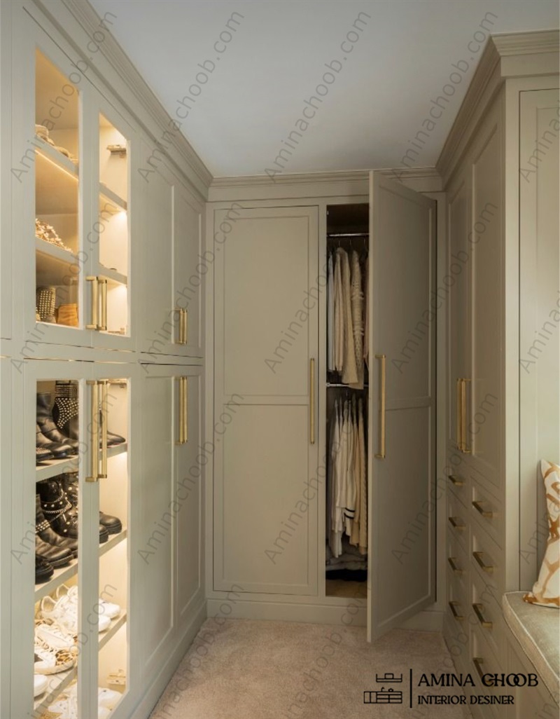 عکس بعد از نصب کلوزت روم