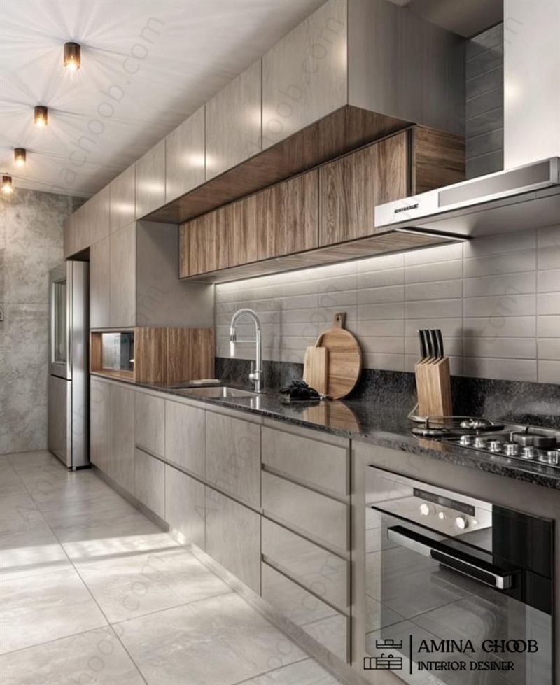 کابینت هایگلاس پلهای