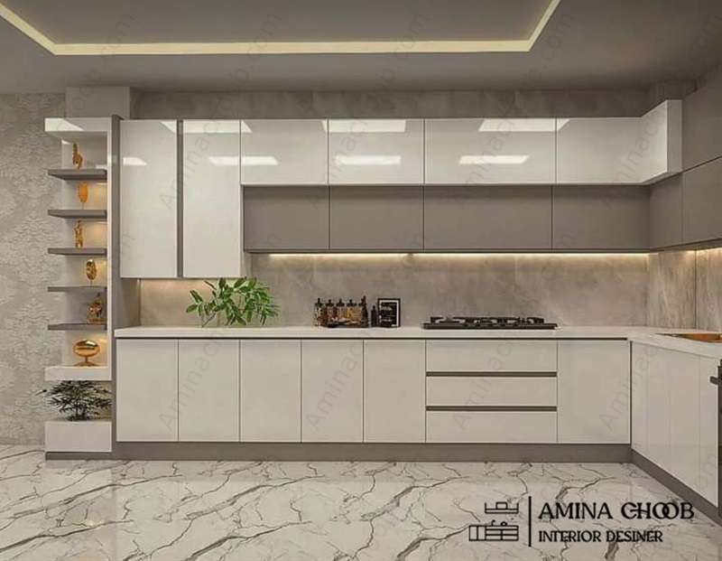 کابینت هایگلاس پلهای