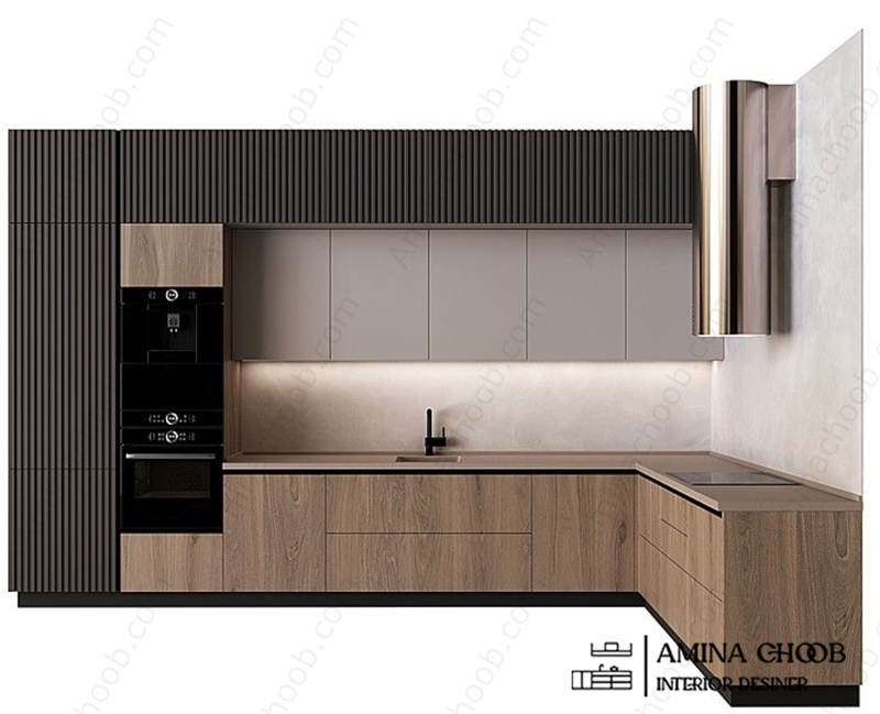 کابینت هایگلاس پلهای