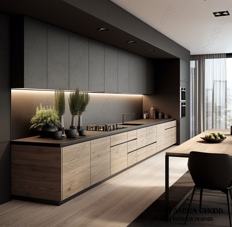 کابینت هایگلاس پلهای