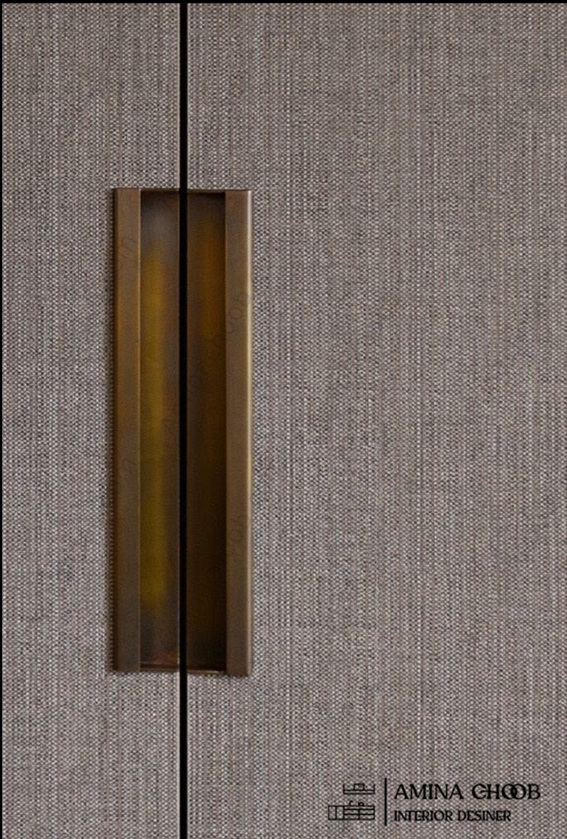 کابینت روکش PVC و روکش چرم