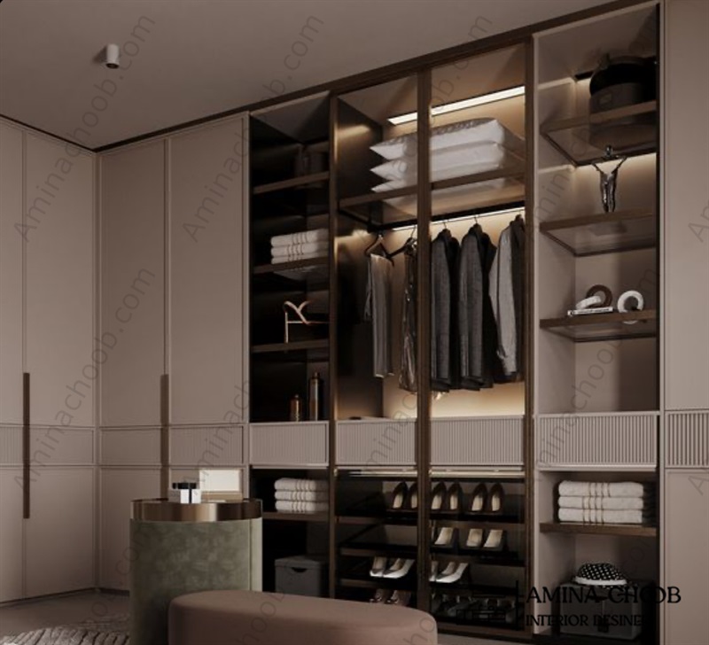 کمد دیواری کلاسیک و نئوکلاسیک