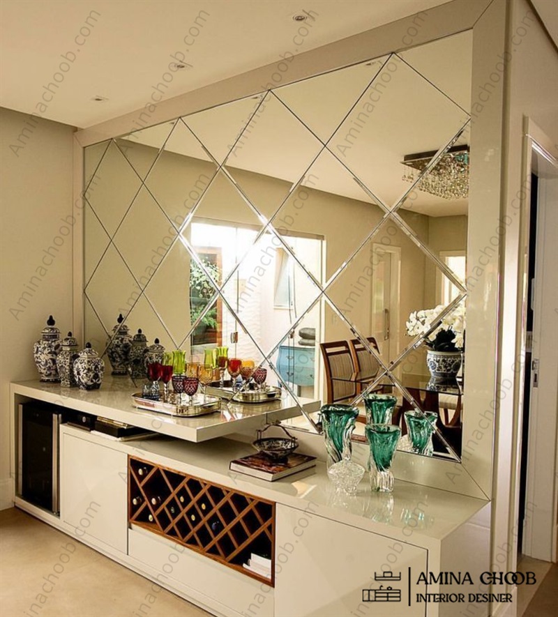 دیوارکوب و لمسه کاری