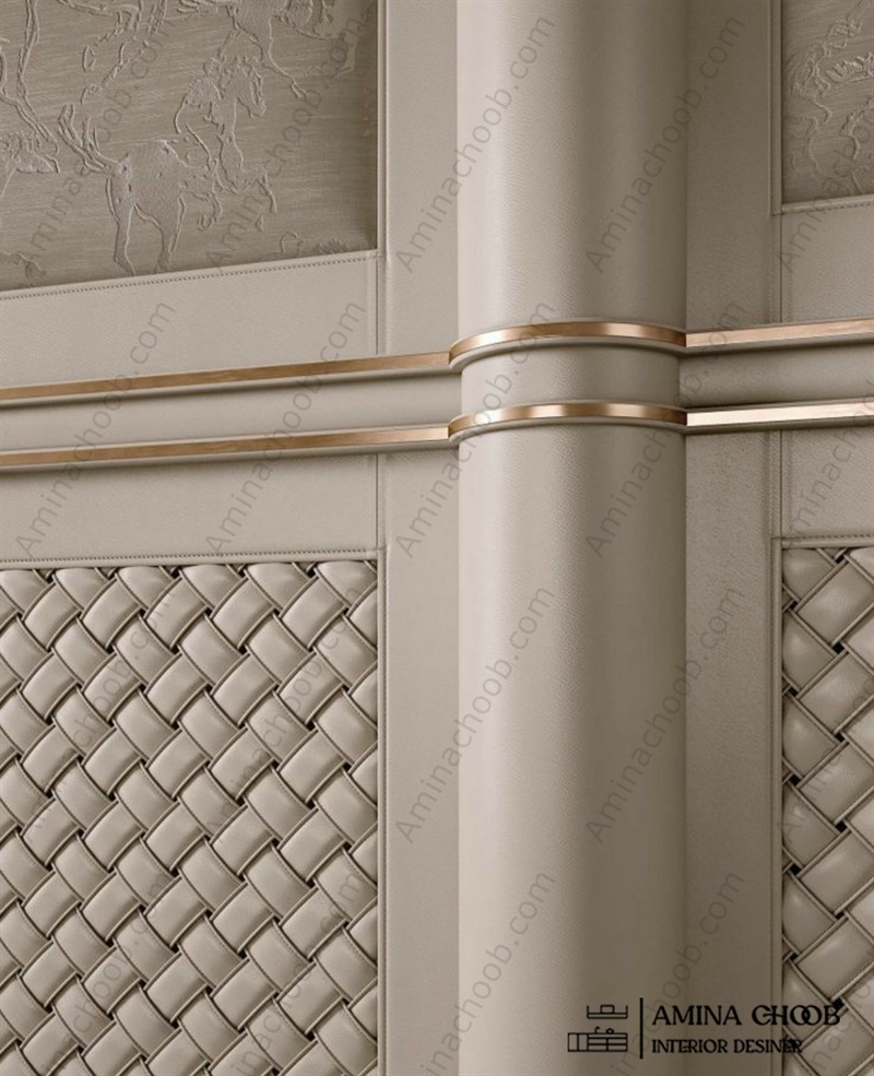 دیوارکوب و لمسه کاری