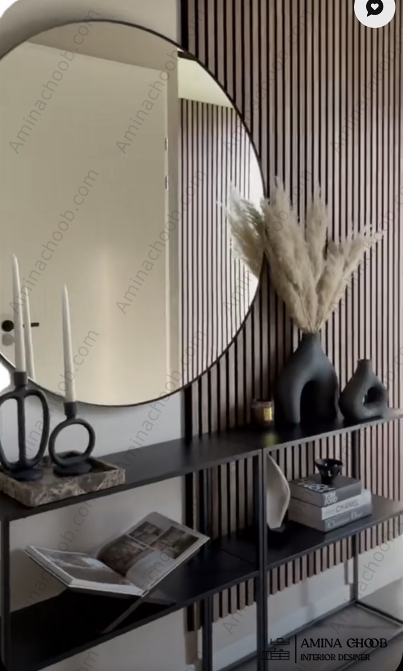 دیوارکوب و لمسه کاری