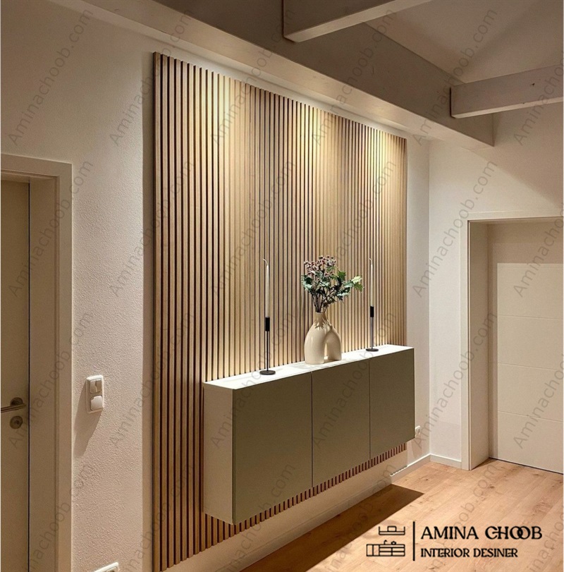 دیوارکوب و لمسه کاری