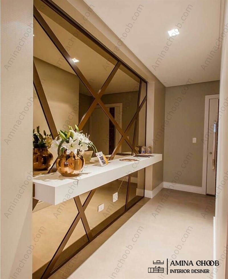 دیوارکوب و لمسه کاری