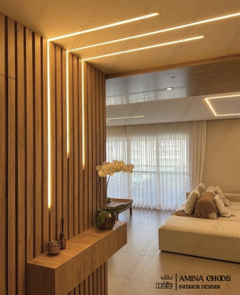 دیوارکوب و لمسه کاری