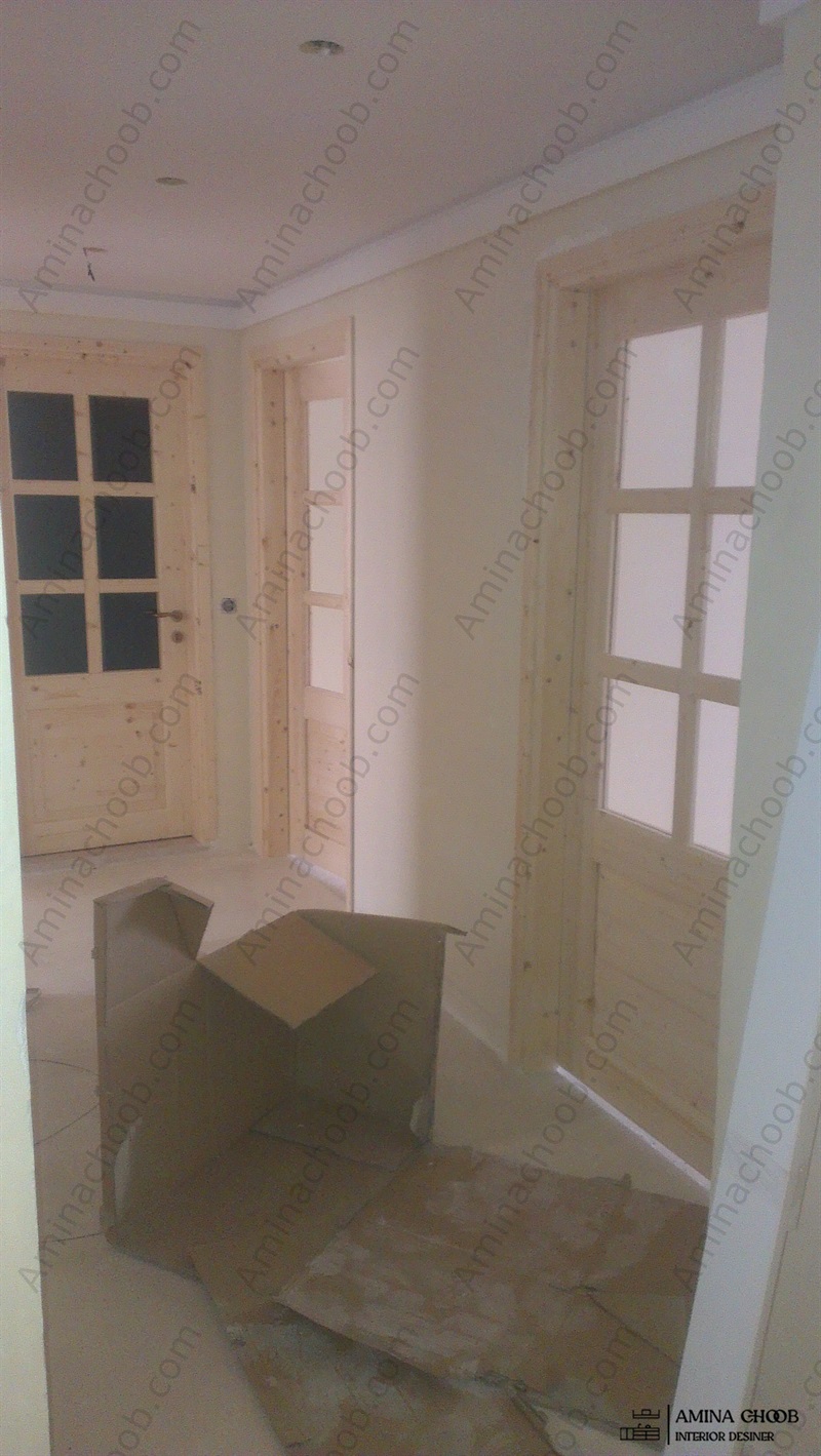 درب تمام چوب