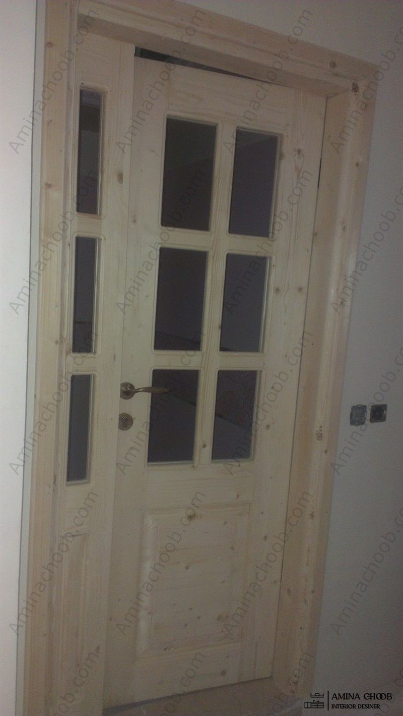 درب تمام چوب