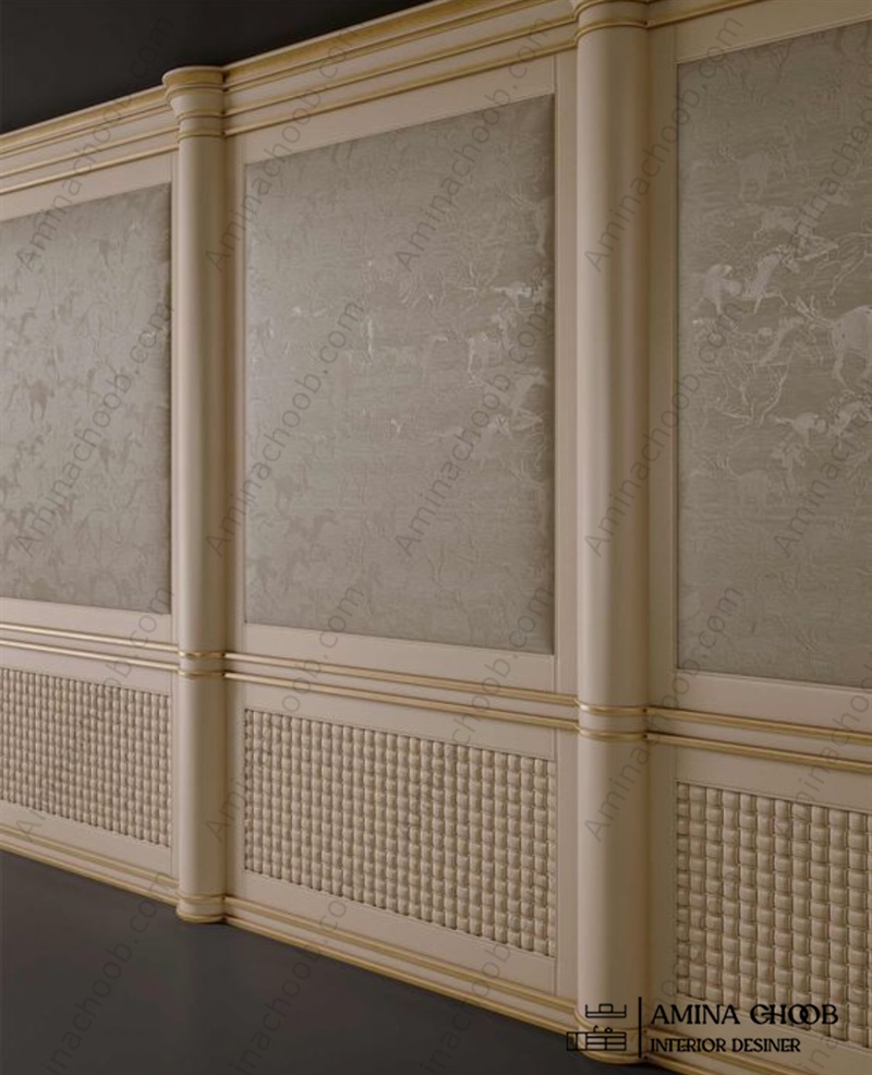 دیوارکوب و لمسه کاری