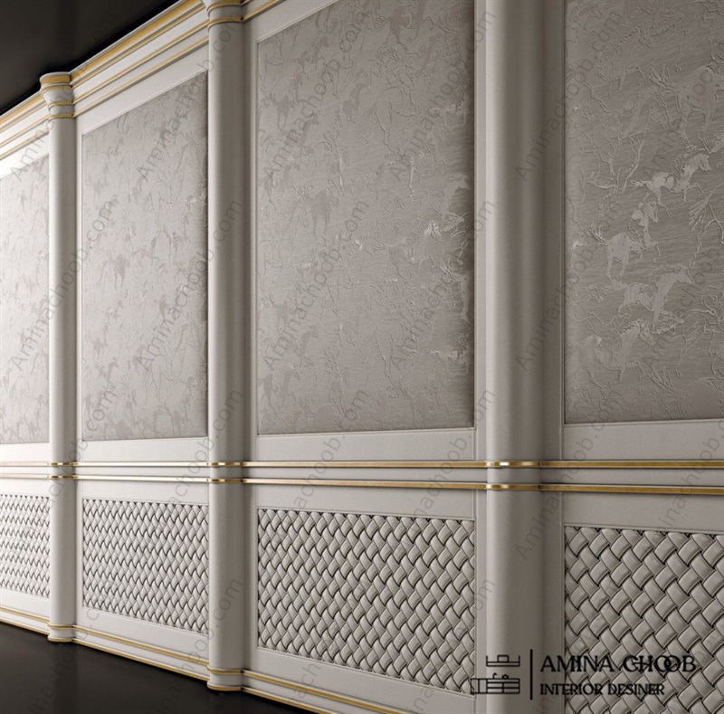 دیوارکوب و لمسه کاری