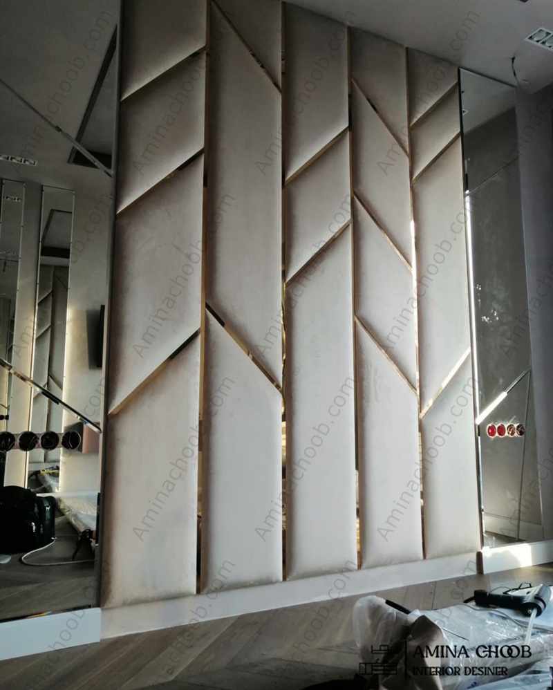 دیوارکوب و لمسه کاری