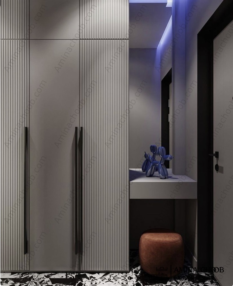 کمد دیواری cnc و کف تراش