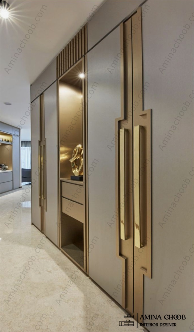 کمد دیواری cnc و کف تراش