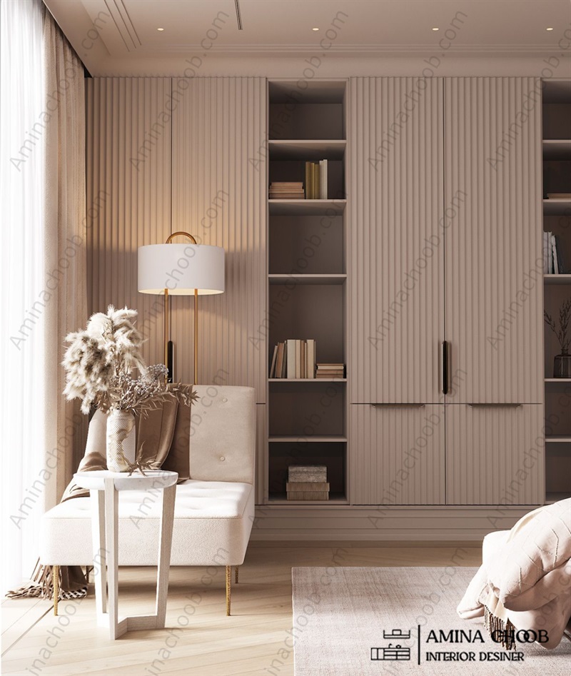 کمد دیواری cnc و کف تراش