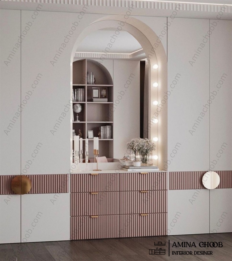 کمد دیواری cnc و کف تراش