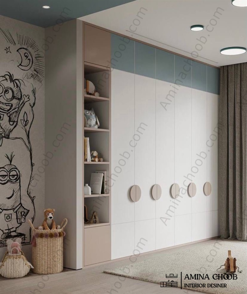 کمد دیواری دخترانه