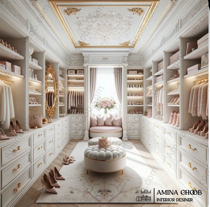 کمد دیواری ال شکل