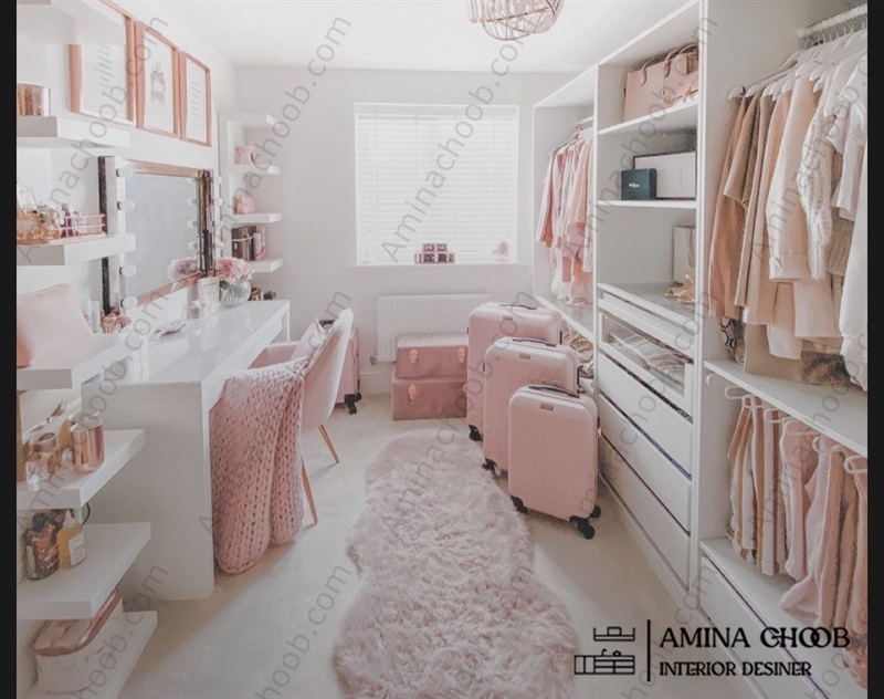 کمد دیواری دخترانه