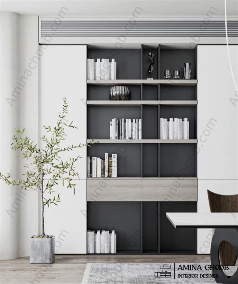 کمد دیواری پذیرایی