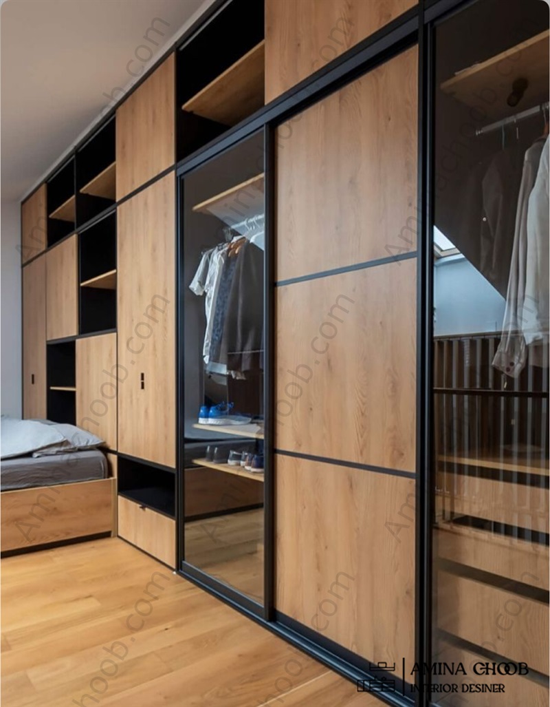 کشو در کمد دیواری