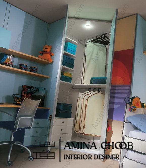 کمد دیواری اتاق کودک