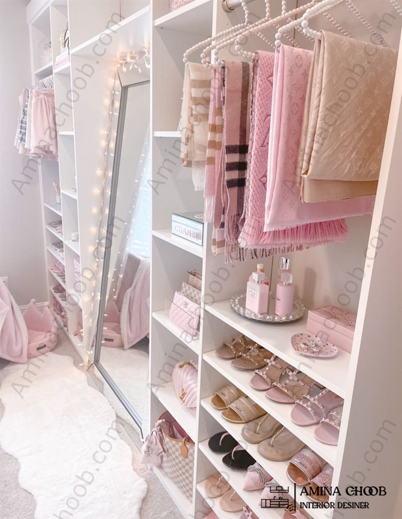 کمد دیواری دخترانه