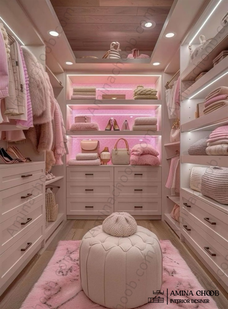 کمد دیواری دخترانه