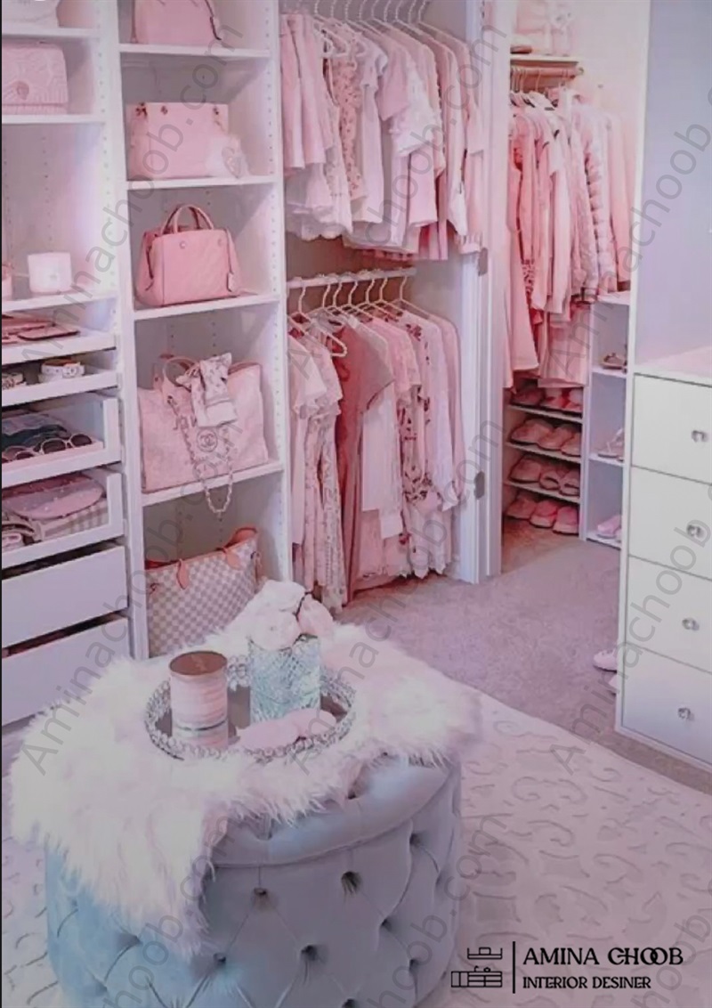 کمد دیواری دخترانه