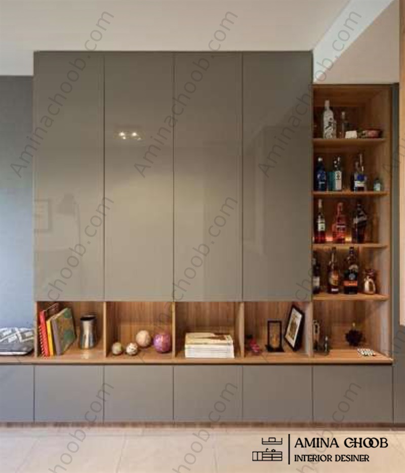 کمد دیواری پذیرایی