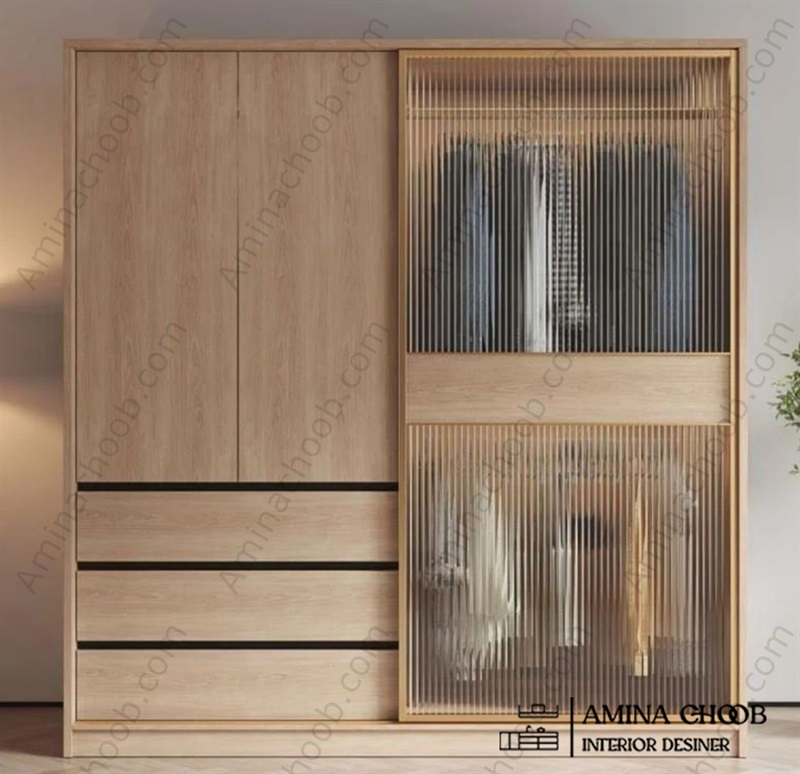 کشو در کمد دیواری