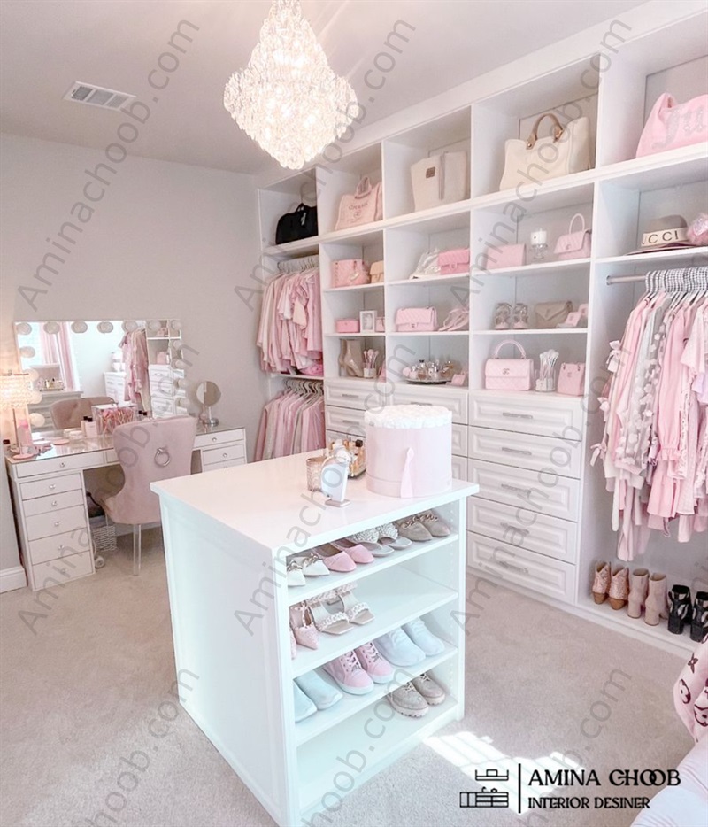 کمد دیواری دخترانه