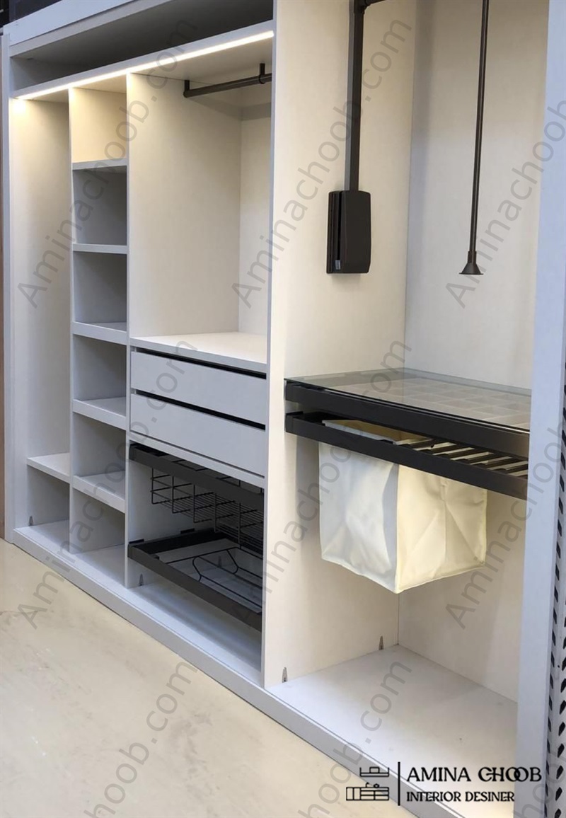 کشو در کمد دیواری