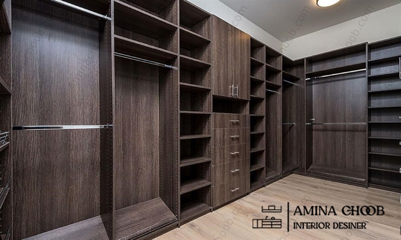 کمد دیواری ال شکل