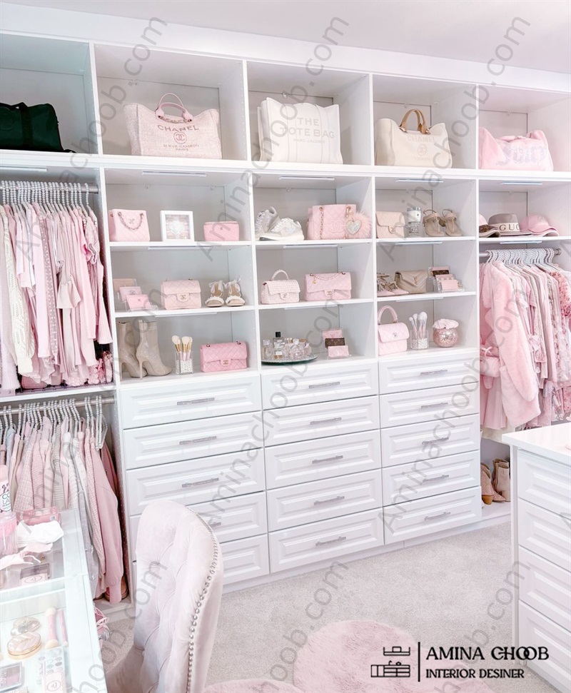 کمد دیواری دخترانه