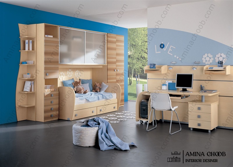 کمد دیواری اتاق کودک